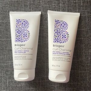 Briogeo Curl Charisma Control gel and defining cream